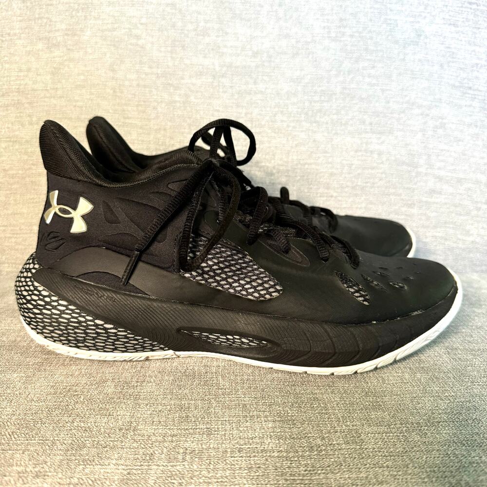 Under Armour Shoes Men 8 Women 9.5 Black HOVR Havoc 3 Running Sneaker